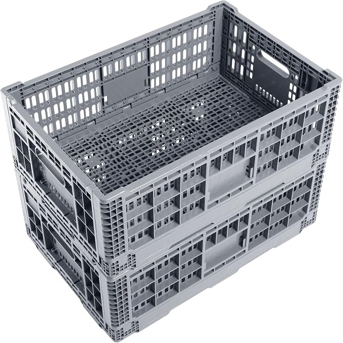 Collapsible Storage Bin/Containe， Transfer box, crate Transit storage of by QTJH
