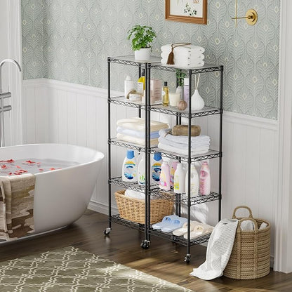 SINGAYE Shelf Closet Wire Shelving：Adjustable Metal Unit - Image 2