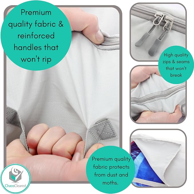 Clothing Storage Bags Clothes Organizer folding fabric bags - Image 5