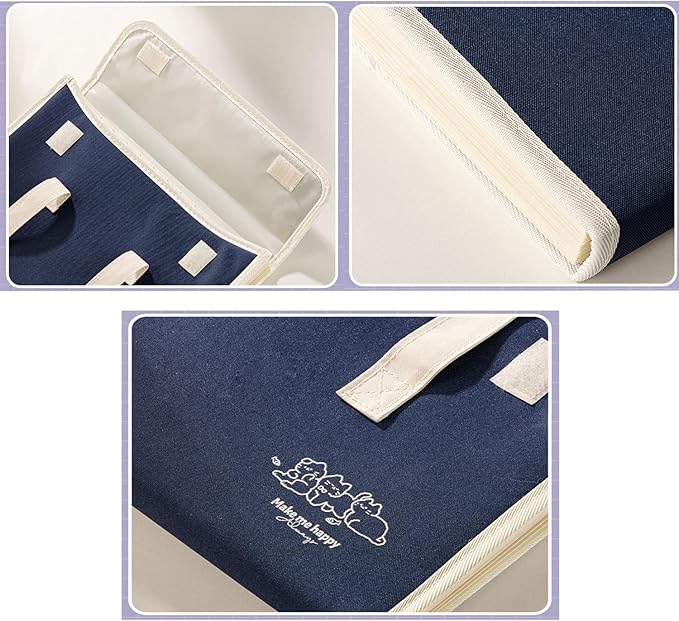 Accordion File Organizer with Handle, 13 Pockets Expanding File Folder - Image 3
