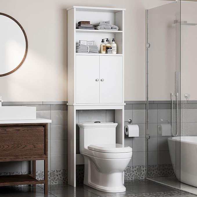 Shintenchi Over the Toilet Storage Cabinet, Bathroom Above the Toilet Rack by Shintenchi%7CFurnitureMadeforRealLife