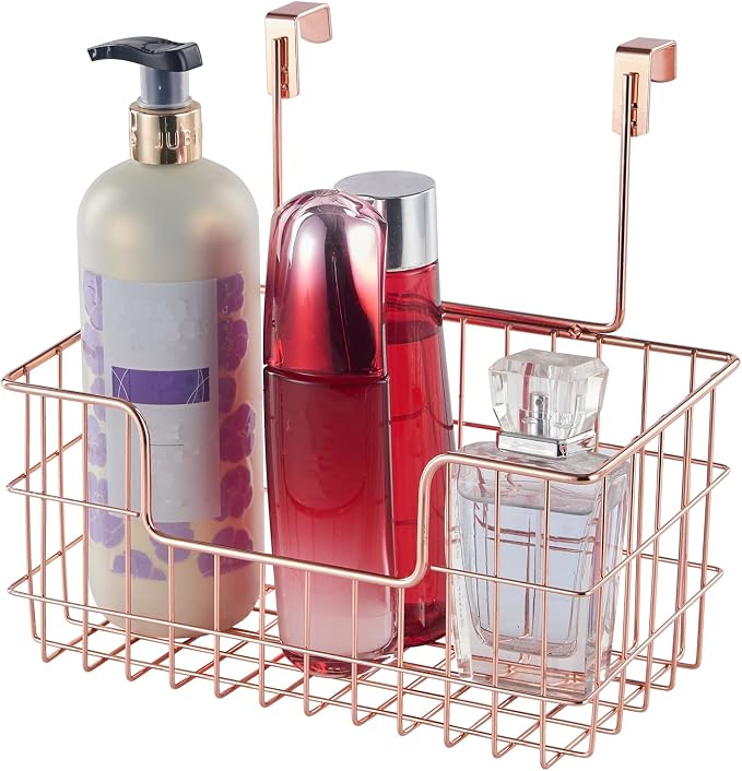 JUNCHU CHERRY Wire Hanging Storage Basket 2 Packs, Wall Mounted Kitchen - Image 3