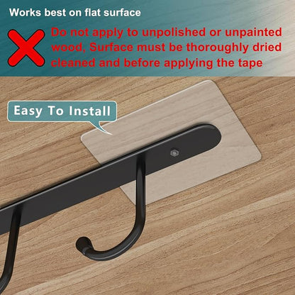 ECROCY Coffee Mug Holder Under Cabinet Only Fits Shelves up to 3/4" Thick - Image 7