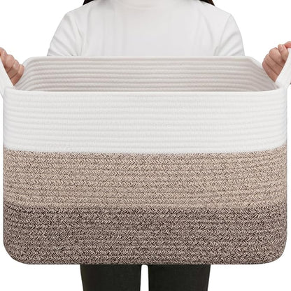 OIAHOMY Rectangle Woven Storage Basket - Image 7