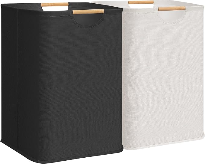 STORAGE MANIAC 2-Pack Large Laundry Hamper, 100L Collapsible Laundry Basket by STORAGEMANIAC