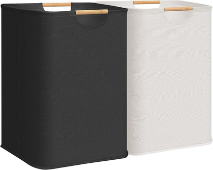 STORAGE MANIAC 2-Pack Large Laundry Hamper, 100L Collapsible Laundry Basket by STORAGEMANIAC