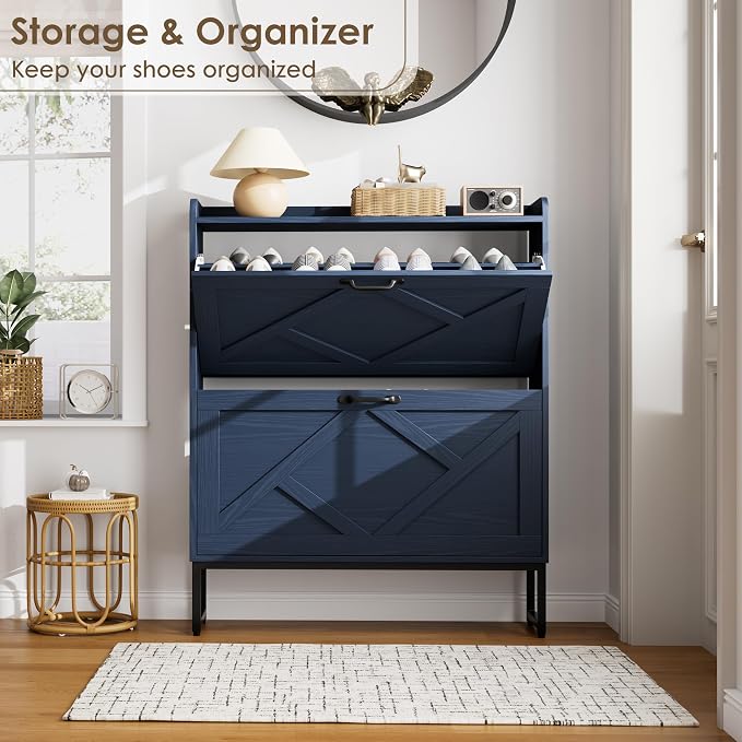 Nicetree Shoe Storage Cabinet, Shoe Cabinet - Image 6