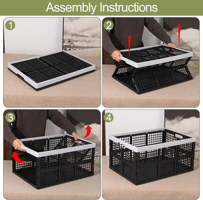 66 L Extra Large Stackable Storage Crate - Image 3