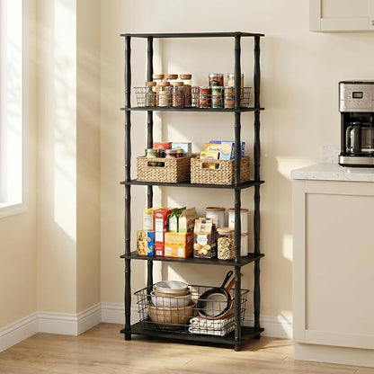 Furinno Turn-N-Tube 5-Tier Multipurpose Shelf / Display Rack / Storage Shelf / - Image 2