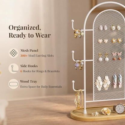 bussdis Jewelry Holder Organizer Earring Display - Image 3