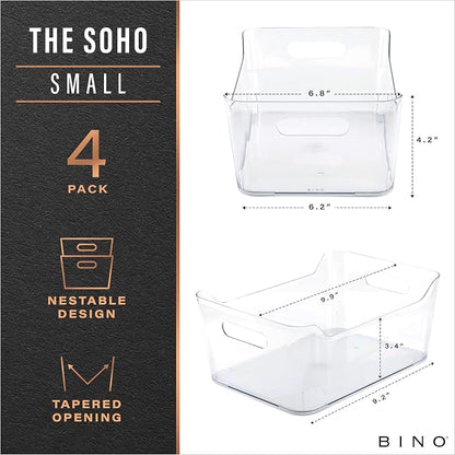 BINO | Plastic Organizer Bins, Small - Image 2