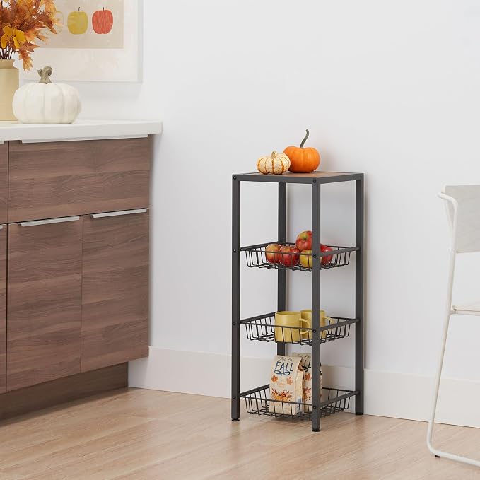 TRINITY 4-Tier Freestanding Metal Shelving Rack - Image 2