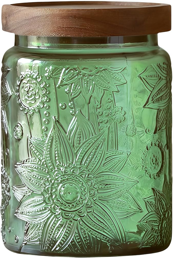 ANSQU Vintage 23.7oz Glass Storage Jar by ANSQU