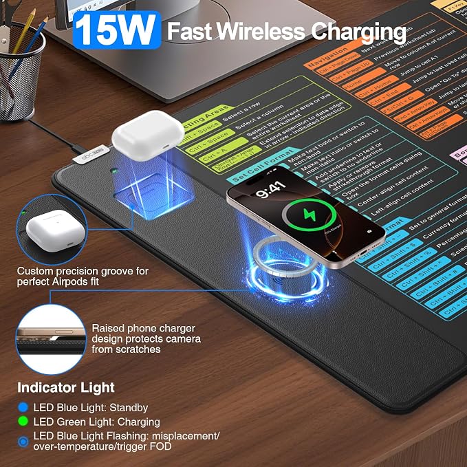 Wireless Charging Mouse Pad - Image 2