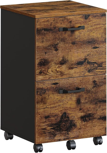 VASAGLE 2-Drawer File Cabinet, Small Rolling Filing Cabinet - Image 8