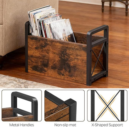 Magazine Holder, Magazine Rack Floor, Magazine Storage Basket, Magazine Rack - Image 4
