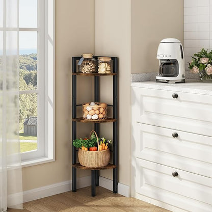Tajsoon Corner Shelf Stand 3 Tier 39.5" by Tajsoon