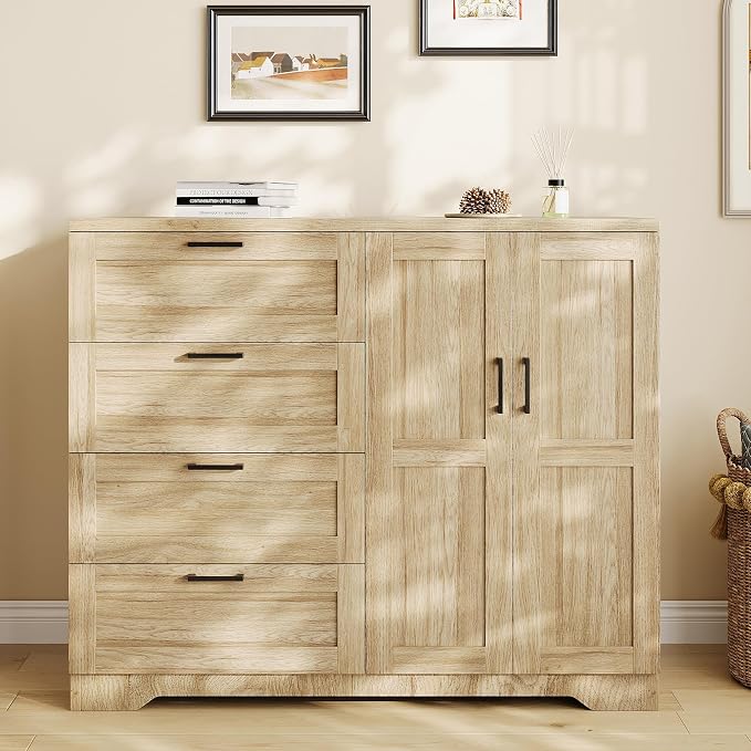 GarveeHome Multifunctional Wooden Dresser by GarveeHome