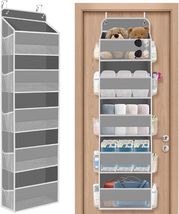 1 Pack Over The Door Organizer, Hanging Storage Organizer by SpaceHacks