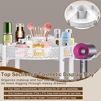 Rolling Makeup Cart Organizer - Image 2