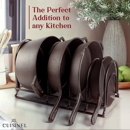 Cuisinel Pots and Pans Organizer Rack - Image 6