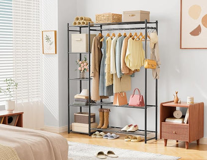 Wardrobe Closet, Portable Clothes Rack - Image 2