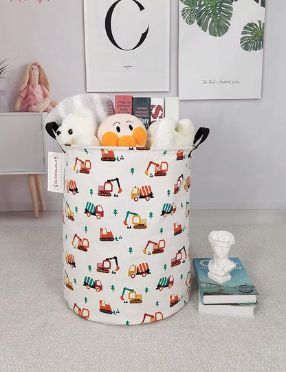 QUEENLALA Large Storage Basket, Laundry Hamper/Bathroom/Home Decor/Collapsible - Image 4
