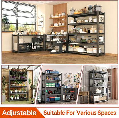 Garage Shelving, Heavy Duty Storage Shelves, Adjustable Boltless Units | Metal - Image 8