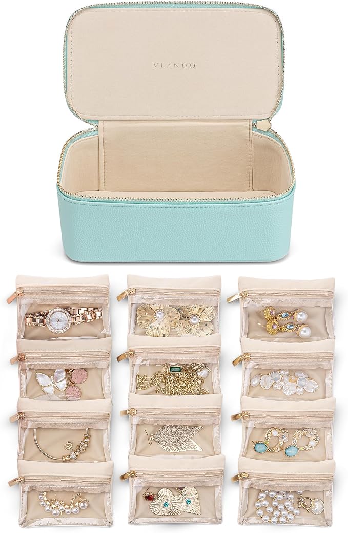 Vlando Travel Jewelry Organizer by VLANDO