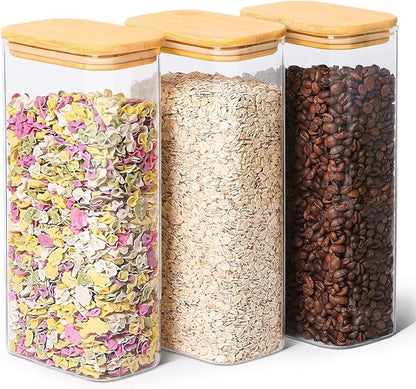 ComSaf 2 Qt Rectangle Glass Storage Containers by ComSaf