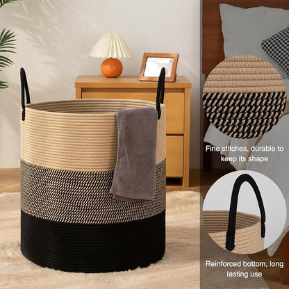 OIAHOMY 100L Laundry Hamper, Dirty Clothes Hamper - Image 4