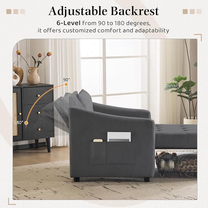 Bezseller Sleeper Sofa Chair Bed - Image 7