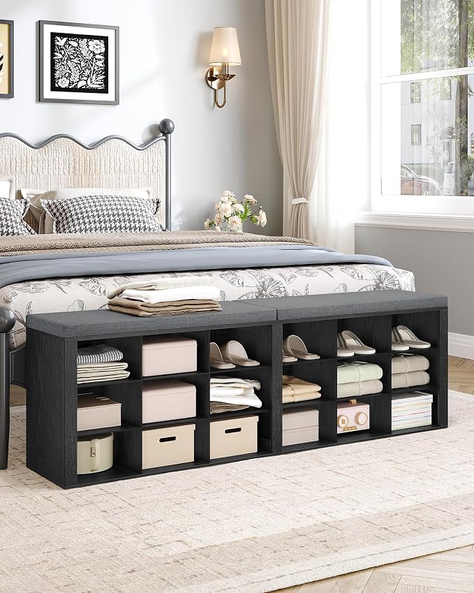 Hzuaneri Shoe Storage Bench - Image 8