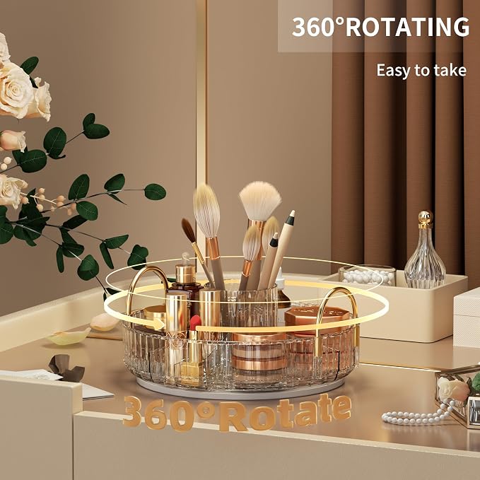 YCIA&DONE Rotating Makeup Organizer - Image 2
