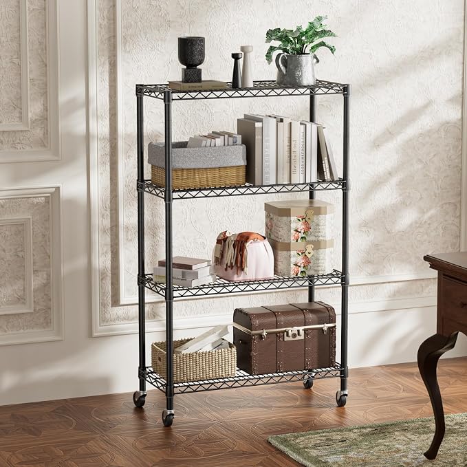 SINGAYE 4 Tier Adjustable Storage Shelf - Image 4