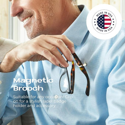 Readerest Magnetic Glasses Holder, Magnet Clip - Image 7