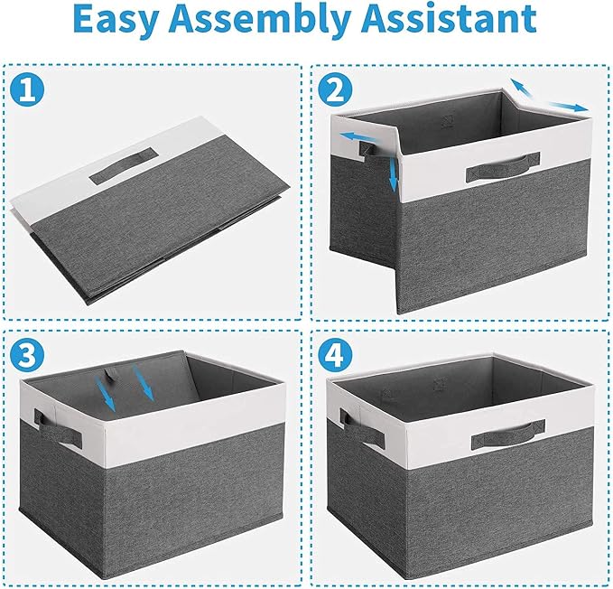 GhvyenntteS Large Closet Storage Bins - Image 9