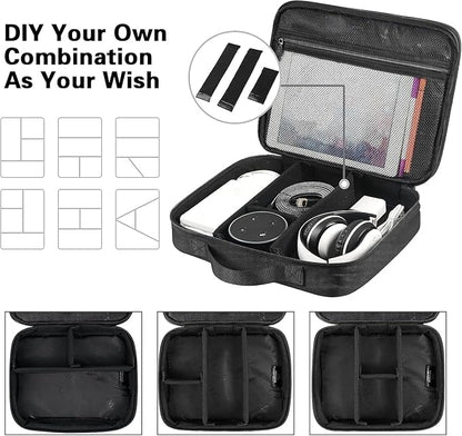 MATEIN Cable Organizer Bag, Large Travel Storage Bag, Sturdy Tool Case | - Image 6