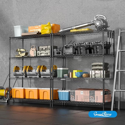 Guan River 4-Shelf Heavy Duty Wire Shelving, Metal Shelf, Sturdy and Durable - Image 8