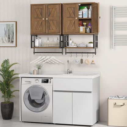 Bathroom Wall Cabinet, Farmhouse Medicine Storage - Image 7