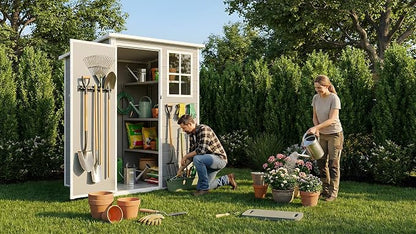 5x3 FT Outdoor Storage Shed - Image 9
