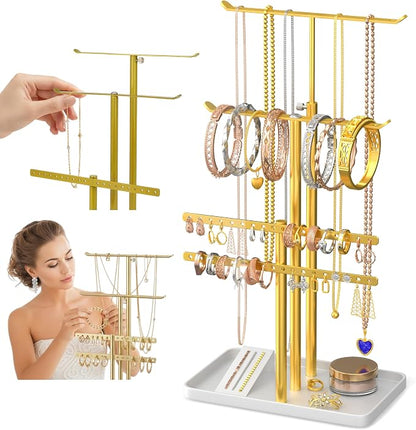Jewelry Tower Stand Organizer for Women - Image 9