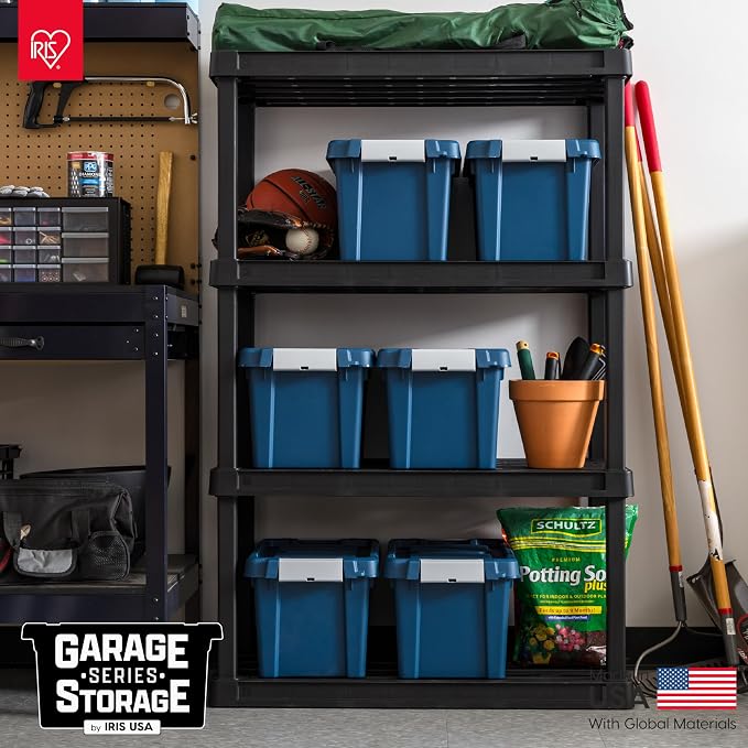 IRIS USA 5 Gallon Eco-Friendly Lockable Storage Bins - Image 7