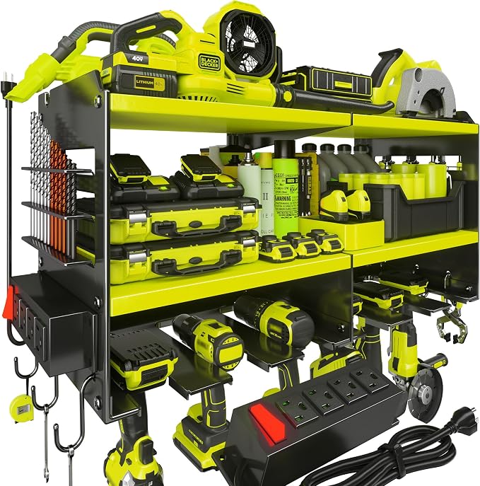 Spampur Power Tool Organizer, 15 Min Quick Assembly & Max 420lb Load by Heavy by Spampur