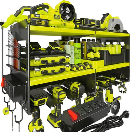 Spampur Power Tool Organizer, 15 Min Quick Assembly & Max 420lb Load by Heavy by Spampur