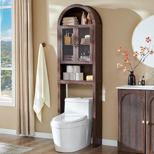 IFGET Arched Over The Toilet Storage Cabinet by IFGETEnrichYourLivingSpace