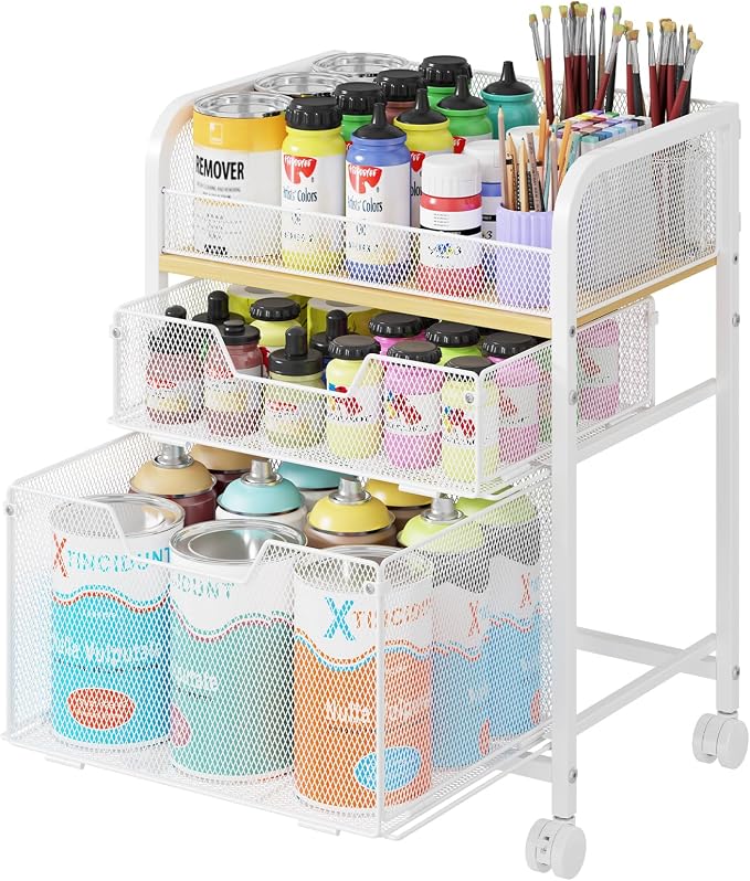 Yociyoga 3 Tier Rolling Cart - Image 2