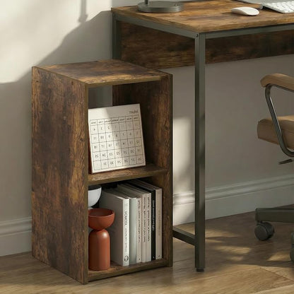 Furinno PELLI Book Shelf, 2-Cube Bookshelf - Image 2