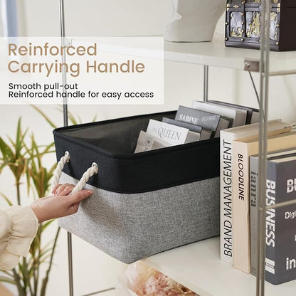 15.7x11.8x8.26 Inch Fabric Large Storage Bins - Image 4