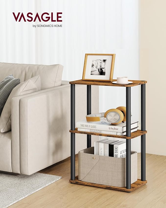 VASAGLE Superfast Toolless Assembly, 3-Tier Shelf - Image 3